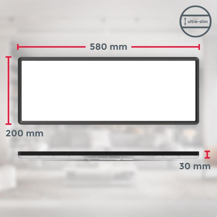 Produktbild B.K.Licht Ultraflaches LED Panel mit Backlight (3000 lm)