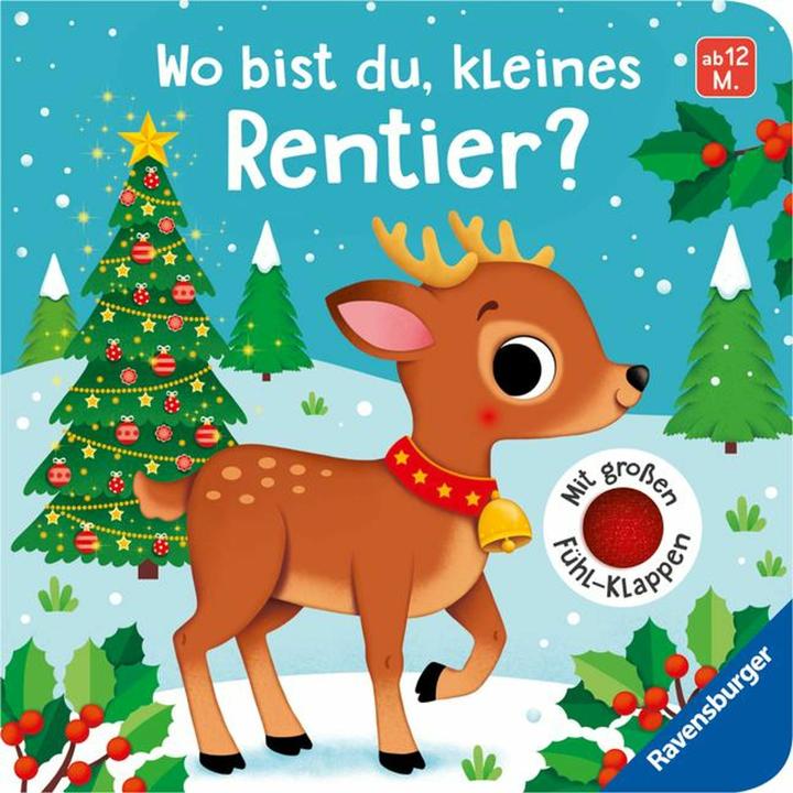 Image du produit Ravensburger Où es-tu, petit renne? (Allemand)