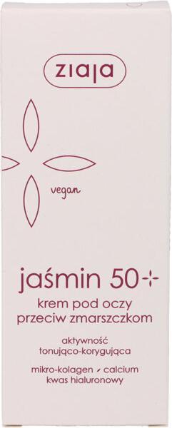 Actual product image Ziaja Jasmine 50+ Cream Under Eyes And Eyelids Against Wrinkles 15Ml (15 ml)