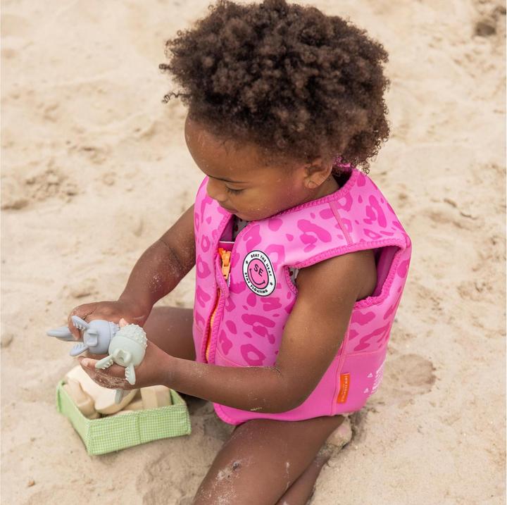 Image du produit Swim Essentials Gilet de sauvetage 4-6 ans Leopard Pink (Taille unique, 18-30 kg)