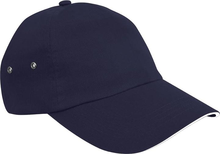 Marineblau/Weiss