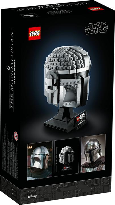 Produktbild LEGO Mandalorianer Helm (75328, LEGO Star Wars)