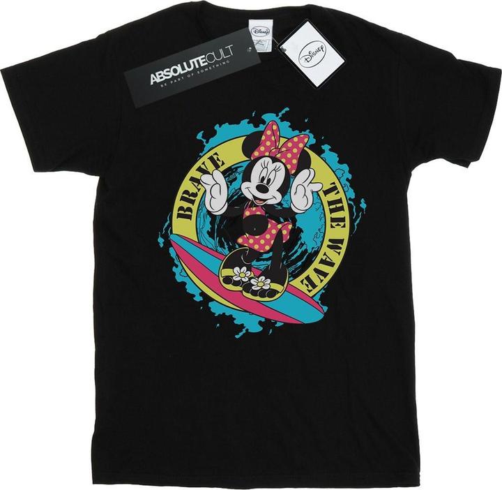 Disney Minnie Mouse Brave The Wave TShirt (M)