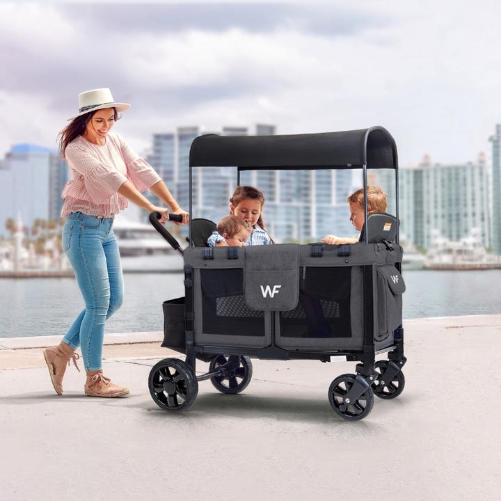 Immagine prodotto WonderFold Passeggino Original Quad Wagon Grigio carbone