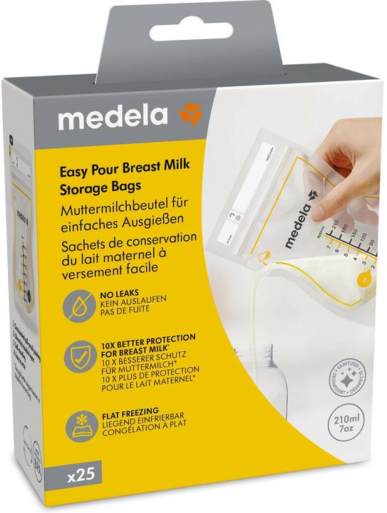 Produktbild Medela Easy Pour Muttermilchbeutel x25