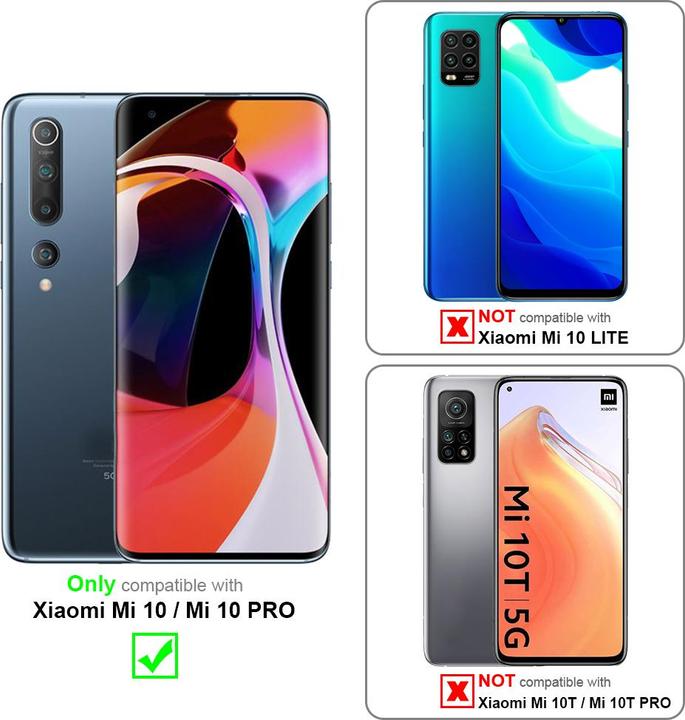 Actual product image Cadorabo Case for Xiaomi Mi 10 / Mi 10 PRO with belt clip (Mi 10 Pro, Xiaomi Mi 10i)