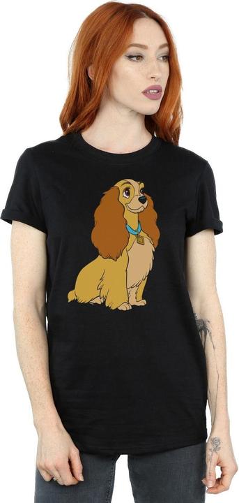 Immagine prodotto Disney Lady And The Tramp Lady Spaghetti Heart Maglietta Ampia Donna (4XL)