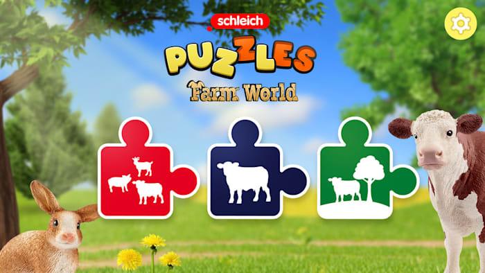 Produktbild Wild River Games Schleich Puzzles Farm World (Switch, Switch Lite, Switch OLED)