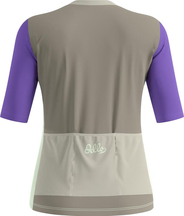 Produktbild Odlo Women's Essential Heritage Print Shirt S/S FZ (M)