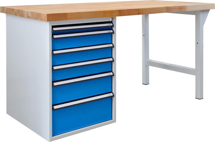 Produktbild ADB Werkbank Werktisch Profi 1500x850x750mm (75 cm, 150 cm)