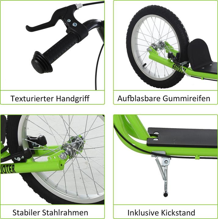Actual product image Homcom Children's scooter