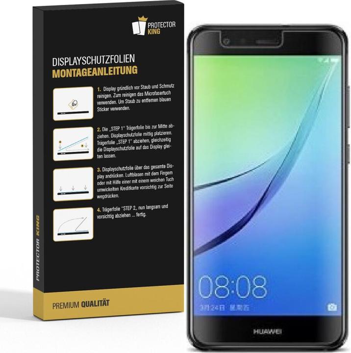 Produktbild Protectorking 4x Panzerfolie Anti-Shock matt entspiegelt (4 Stück, Huawei Nova Lite)