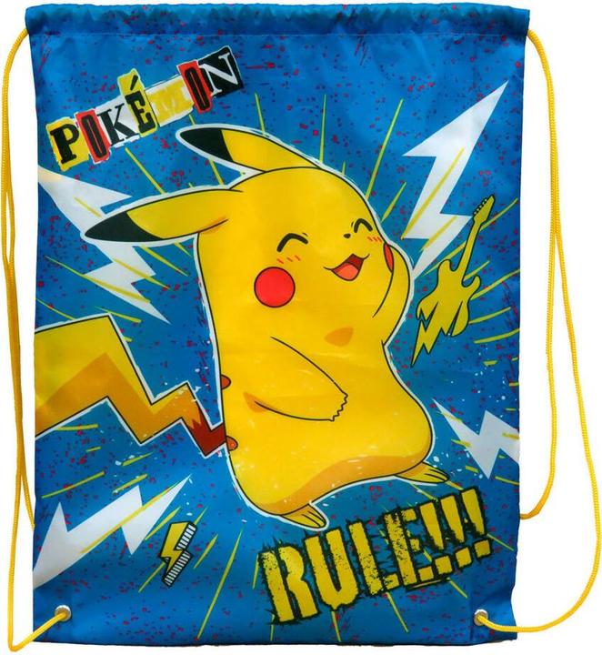 Actual product image CyP Brands Pokemon Pikachu gym bag 40cm