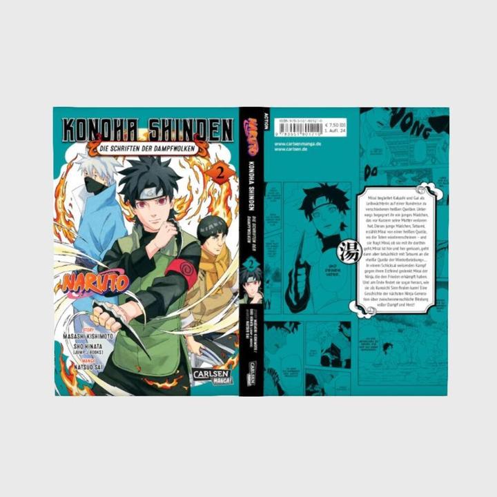Actual product image Naruto - Konoha Shinden 2 (German, Sho Hinata, Masashi Kishimoto, 2024)