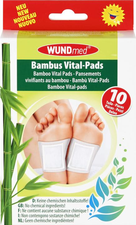 Produktbild Axisis Bambuspflaster Vital-Pads Entgiftung+Vitalisierung, 10 St PFL (10 x)