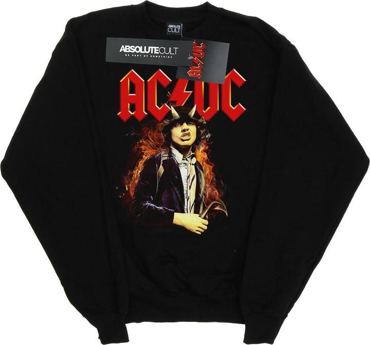 Produktbild AC/DC Angus Highway To Hell Baumwoll Sweatshirt (4XL)