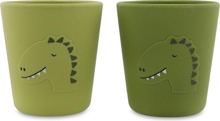 Produktbild Trixie Baby Silikon Becher 2-pack Dino