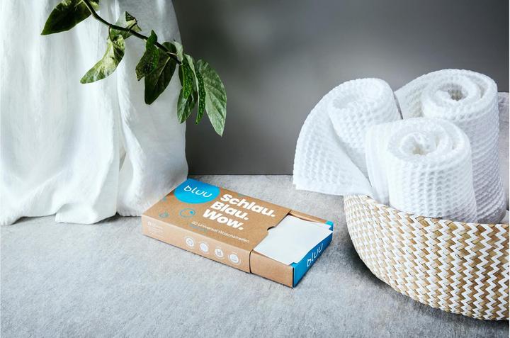 Actual product image bluu Universal washing strips (60 Washing cycles, Washcloths)