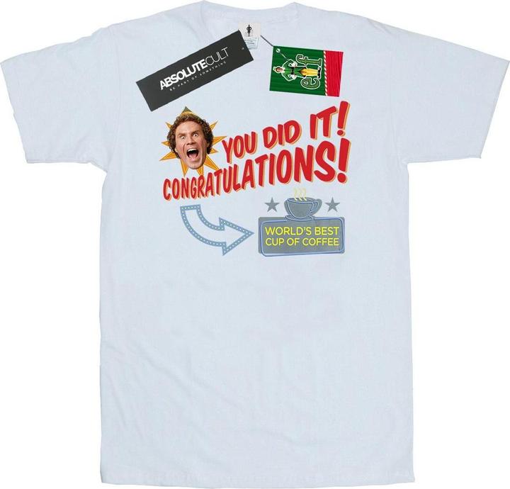 Elf World's Best Coffee TShirt (XXL)