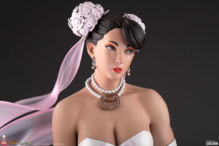 Actual product image PCS Street Fighter statuette 1/4 Wedding Chun-Li 39 cm