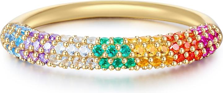 Immagine prodotto Glanzstücke München Donna Argento Sterling Cubic Zirconia Oro Giallo - 29039 (60, 925 Argento)