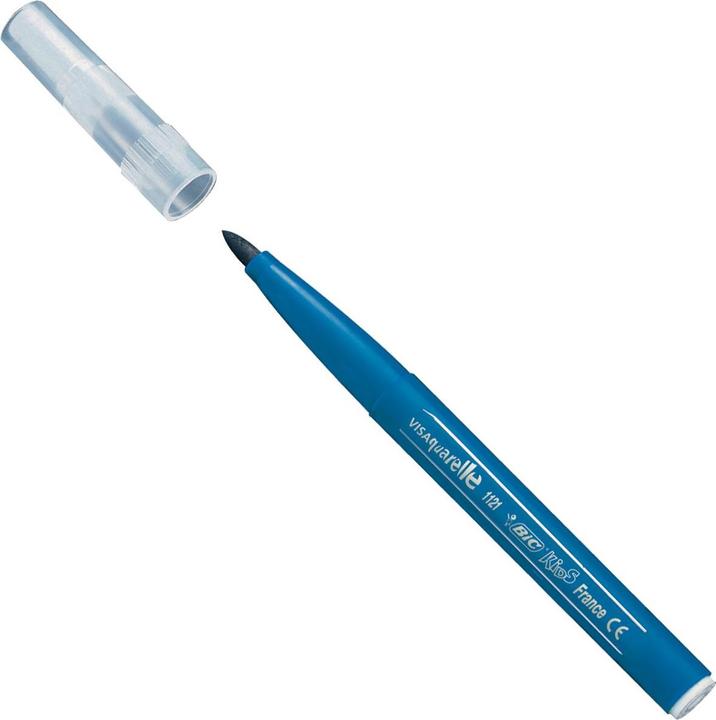 Image du produit Bic Kids Stylos à pointe de fibre Visaquarelle (Multicolore, 10 x)