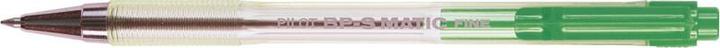 Image du produit Pilot Stylo à bille BP-S Matic 0,3mm vert indélébile Couleur du corps : transparent (Vert, 1 x)