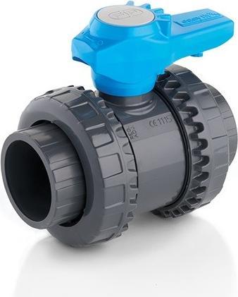 Image du produit FIP Vanne PVC EASYFIT PN 16 Diamètre 50mm (1 1/2") DN40