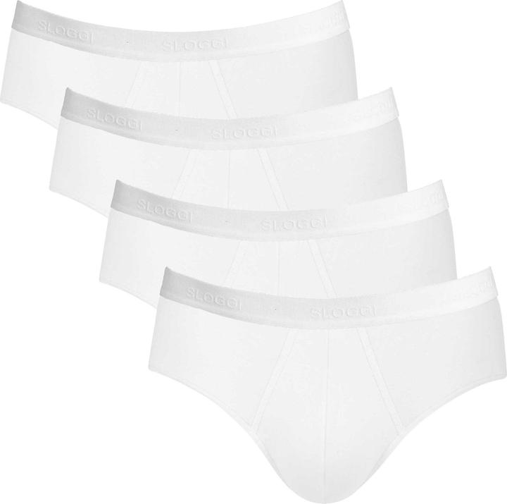 Sloggi Slip Casual Figurbetont Basic Midi (XXL, 4er Pack)