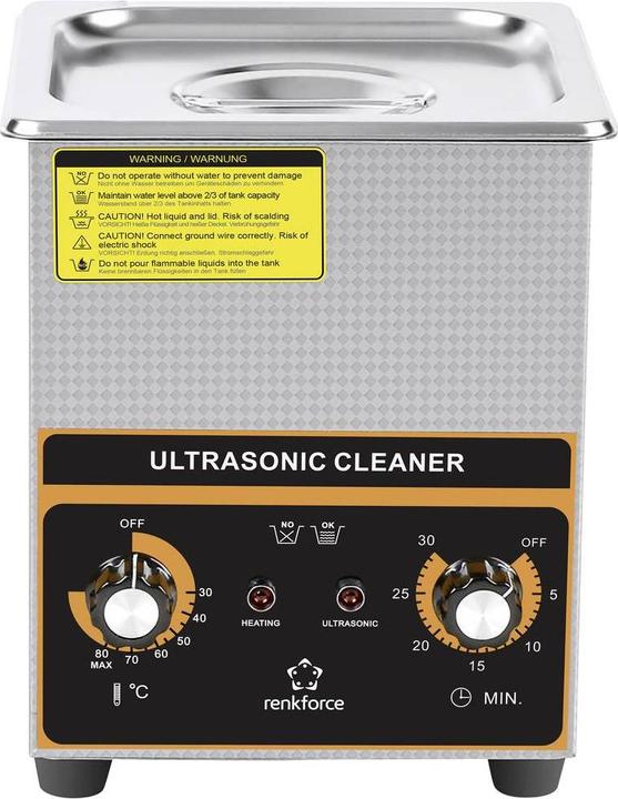 Produktbild Renkforce Ultraschallreiniger (40 kHz, 2000 ml)