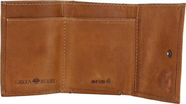 Produktbild Greenburry Tornado Geldbörse RFID Schutz Leder 9.5 cm