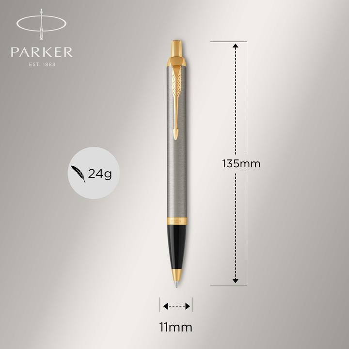 Produktbild Parker Pen Parker BALL PEN KIT + BALL PEN IM STAL GT 2093217 (Šampaninė, 2 x)