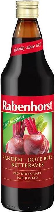 Rabenhorst Rote Bete Saft Bio Flasche (750ml) (1 x 75 cl)