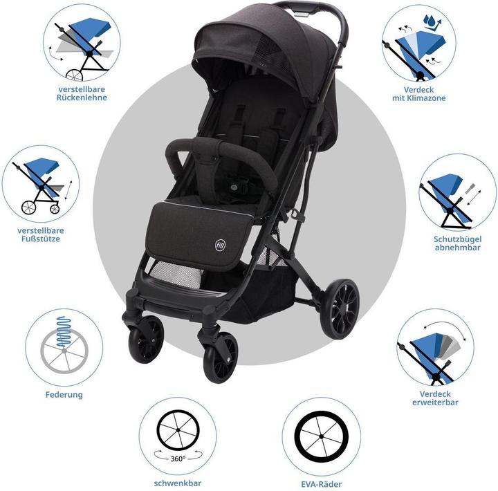Produktbild Fillikid Buggys & Sportwagen Buggy & Sportwagen Styler Elite bis 22 kg