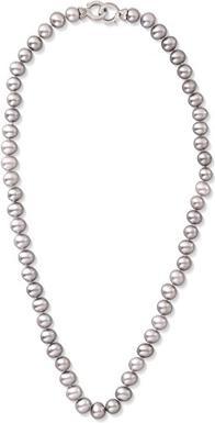 JVD Necklace With Gray Freshwater Pearls