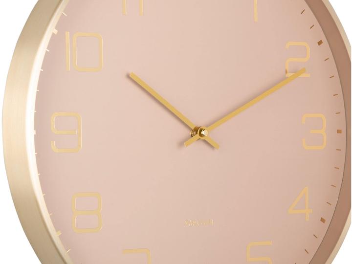 Actual product image Karlsson Wall clock Elegance Glow Soft brown (40 cm)