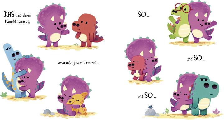 Produktbild Der Knuddelsaurus (Deutsch, Rachel Bright, 2021)