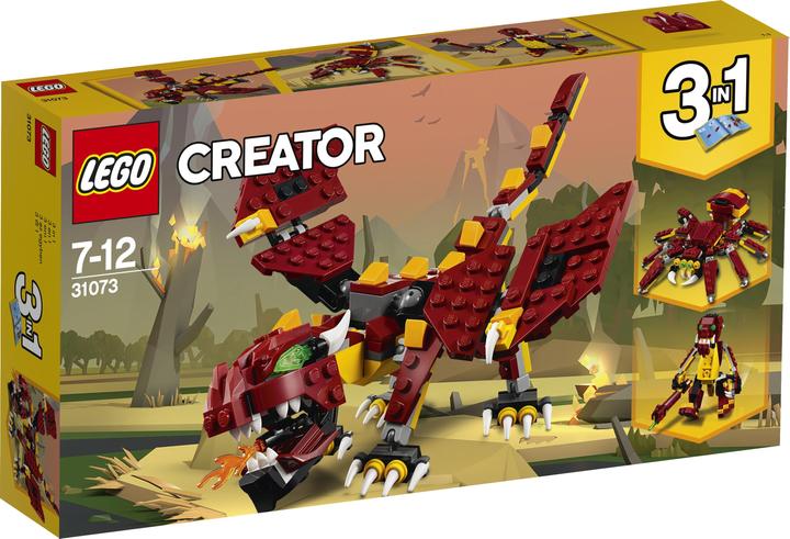 Image du produit LEGO Des créatures fabuleuses (31073, LEGO Creator 3-in-1)