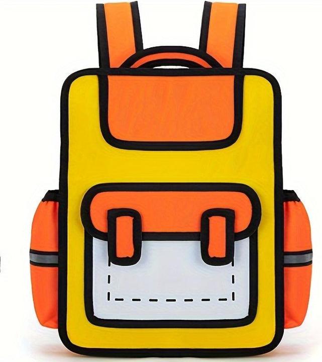 Produktbild Only-Bags.Store Neue niedliche Cartoon Anime Rucksack, einzigartige Schulranzen für Studenten