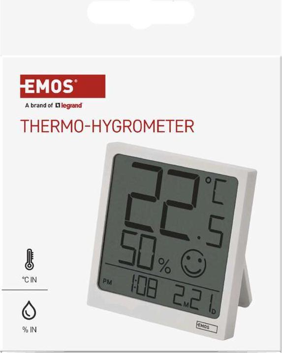 Productafbeelding Emos Digitales Thermometer mit Hygrometer E0522