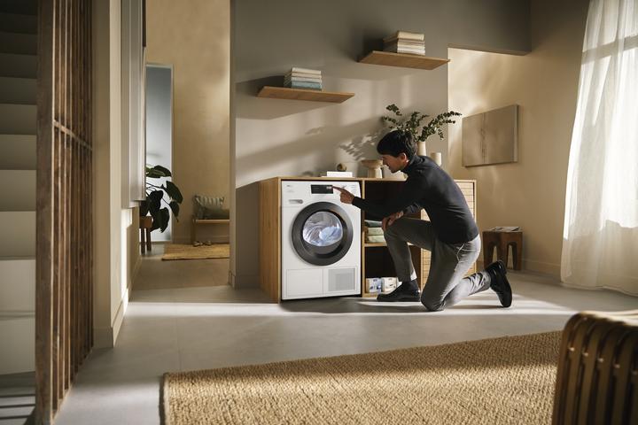 Image du produit Miele Wärmepumpen-Trockner TEC655WP EcoSpeed&8kg (8 kg, Gauche)