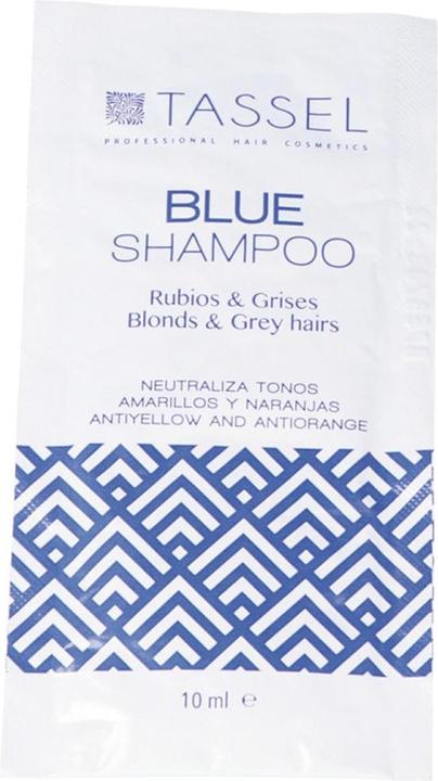Immagine prodotto Caso Eurostil Blue Shampoo per capelli biondi e grigi 10ml (10 ml, Shampoo liquido)