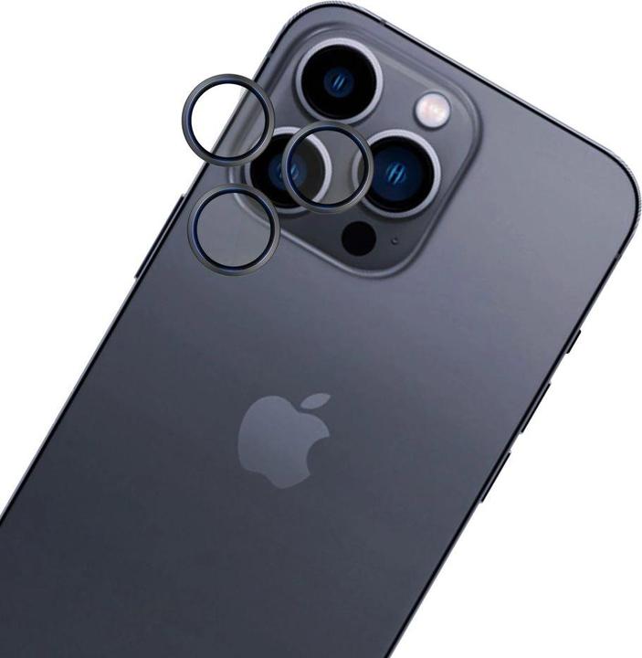 Immagine prodotto 3MK HARDY Lens Protection Pro Black (3 Pezzo/i, Apple iPhone 15 Pro)