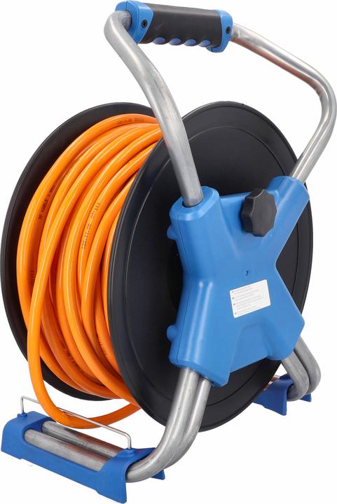 Actual product image As - Schwabe Plastic cable reel with USB (40 m, 2.50 mm²)