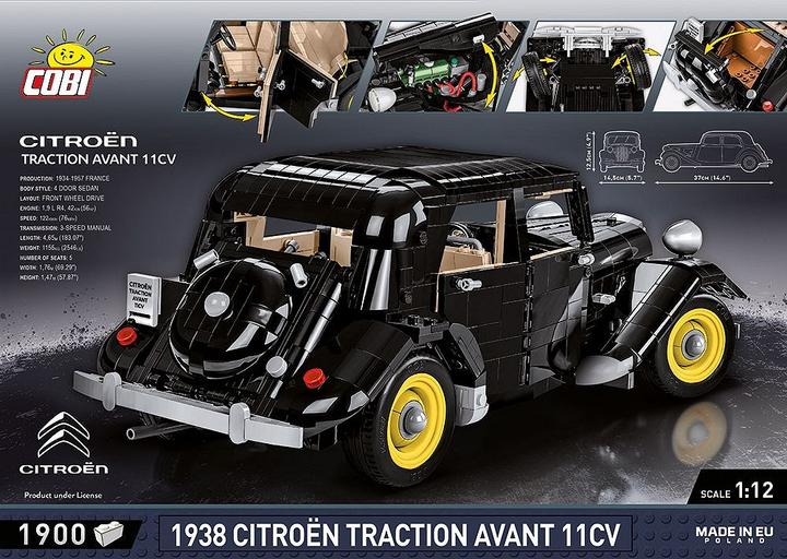 Produktbild Cobi 1938 Citroen Traction Avant 11CV