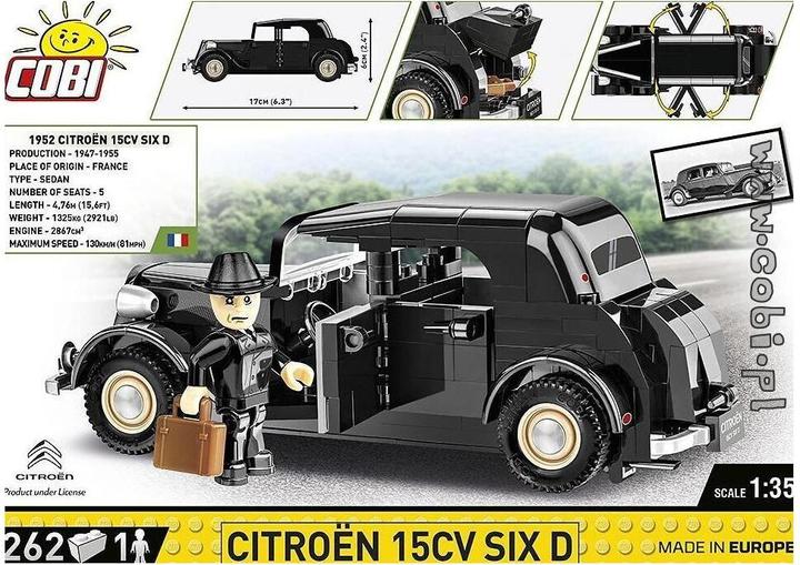 Immagine prodotto Cobi Citroen 15cv Sei D