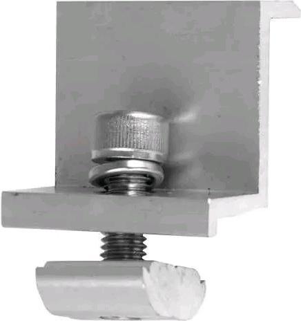 Immagine prodotto V-TAC Morsetti di collegamento in alluminio per il montaggio di moduli fotovoltaici30 mm 4 pz.