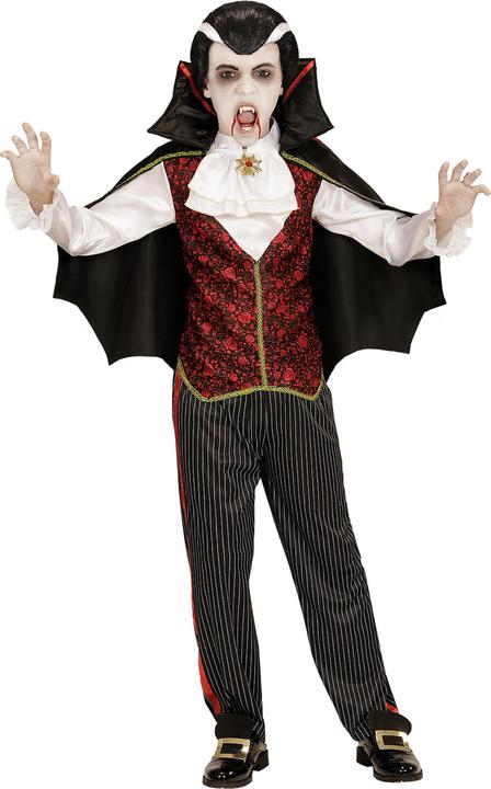 Produktbild Widmann VAMPIR (Weste mit Hemd und Jabot, Hose, Umhang), 116 cm / 4-5 Years (110)