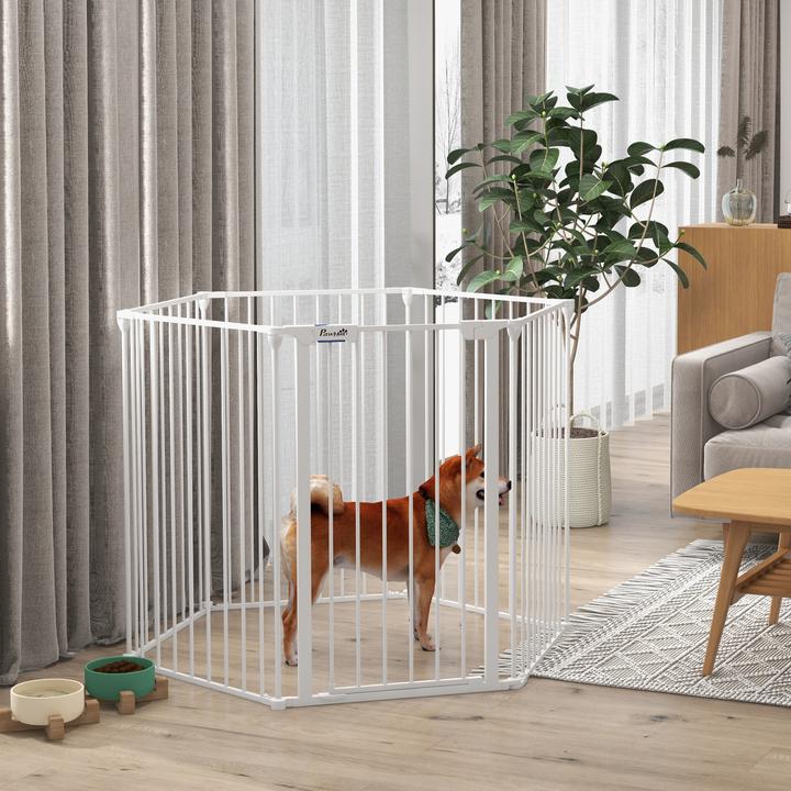 Produktbild PawHut Welpenauslauf mit 6 Elementen