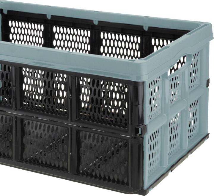 Produktbild Inda-Exclusiv Klappbox stapelbar 32 L Transportbox 48X35X24CM Einkaufskiste klappbar (48 x 35 x 24 cm, 32 l)
